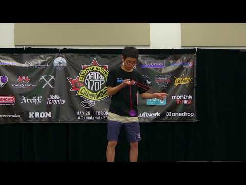 Andrew Ng - 1A Prelim - 9th Place - Canada Nationals 2018 - Presented by Yoyo Contest Central