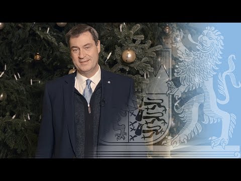 Christbaum in der Staatskanzlei - Bayern