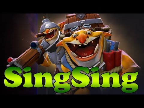 Dota 2 - SingSing Plays Techies vol 2 - Ranked Match Gameplay