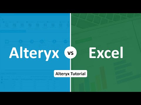 Alteryx vs Excel | Alteryx tutorial for Beginners