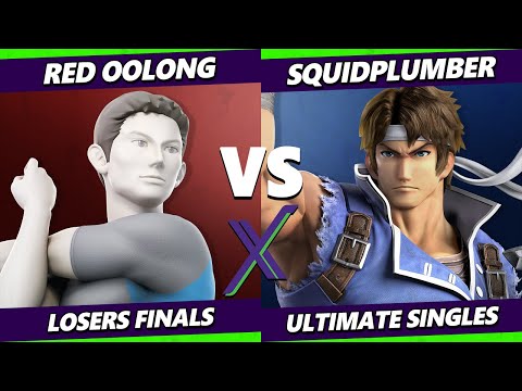 S@X 499 Losers Finals - Red Oolong (Wii Fit Trainer) Vs Squidplumber (Richter) Smash Ultimate - SSBU