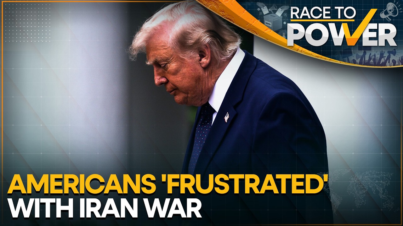 US-Iran War: Americans Uncertain & 'Frustrated' Over Ongoing Iran War | WION Race to Power