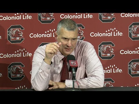 POST-GAME: Frank Martin on Wyoming — 12/6/17