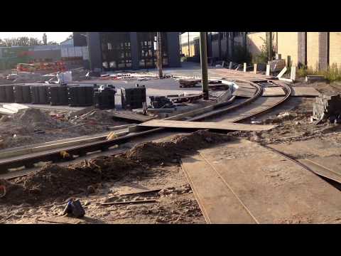 Ground & construction works for a new tramp depot in The Hague, Netherlands - 2016-09-01