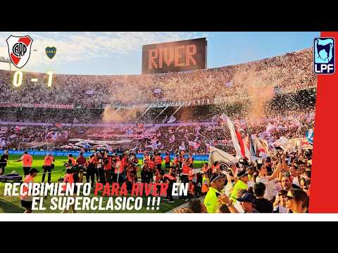"RIVER vs BOCA 19/04/2026 - SUPERCLASICO - LLUVIA DE PAPELITOS - RECIBIMIENTO HISTÓRICO PARA RIVER" Barra: Los Borrachos del Tablón &bull; Club: River Plate &bull; País: Argentina