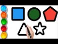 Shapes Song Triangle Shapes Show Effects Black Diamond Nursery Rhymes Kids Song