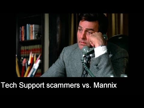 Tech support scammers vs. Mannix