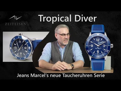 Video Review zur Jean Marcel Tropical Diver in blau