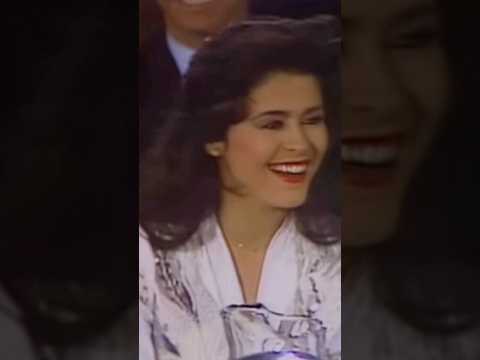 María Conchita Alonso En El Festival OTI 1984 Como Jurado