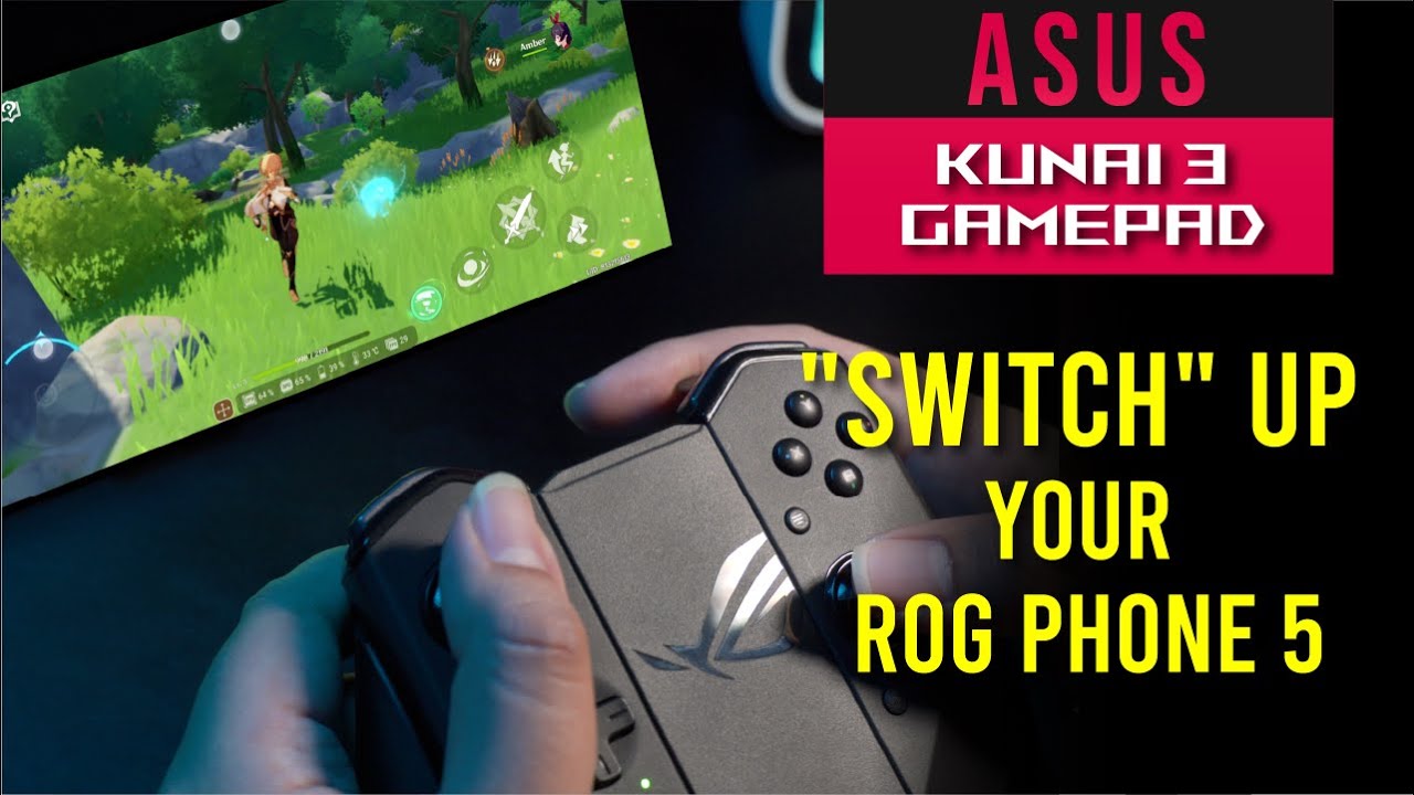 ROG Kunai 3 Gamepad Full Review - "Switch" up your ROG Phone 5