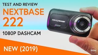 NEXTBASE 222 Dash Cam REVIEW - NEW NEXTBASE SERIES 2 1080p DASHCAM (2019)