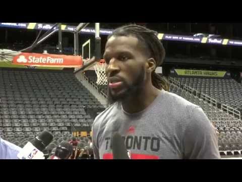 Raptors Shootaround: DeMarre Carroll - December 2, 2015