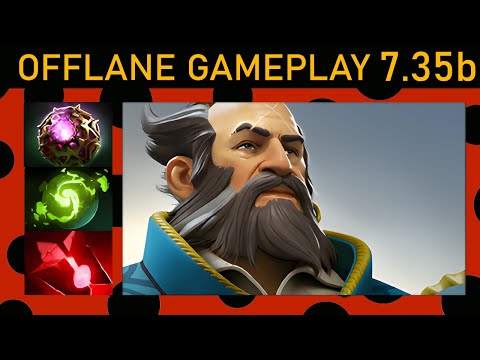✨New patch 7.35b AMMAR_THE_F Kunkka 78% Kill participation! Offlane Gameplay - Dota 2 Top MMR