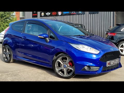 2014 (14) Ford Fiesta ST-3 1.6 3Dr in Spirit Blue. 31k Miles. Mountune Uprgrade. FFSH. £11,990.