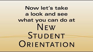 Tips and Tricks of Orientation: At Orientation