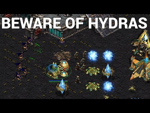 StarCraft 1: MORE CANNONS! - QiaoGeGe (P) vs Saber (Z) | GAN Week 2