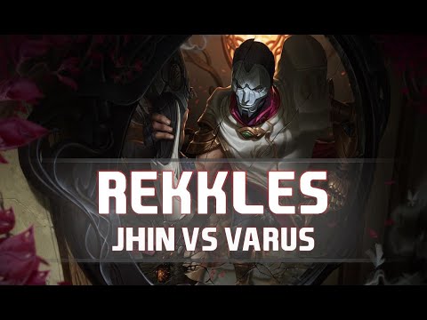 Rekkles as Jhin vs Varus - S8 ADC Ranked Gameplay