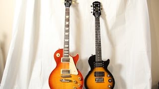 Video thumbnail for GUITAR TONE - EPIPHONE LES PAUL EXPRESS & GIBSON LES PAUL - SOUND DEMO REVIEW - Good Times Bad Times by jAMMAN798