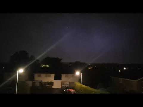 Beautiful Heat lightning storm Bristol 24/07/2019