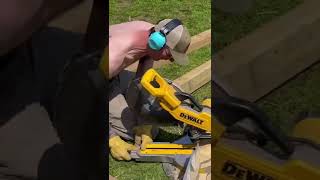 How to adjust a Dewalt compound miter saw for the perfect cut