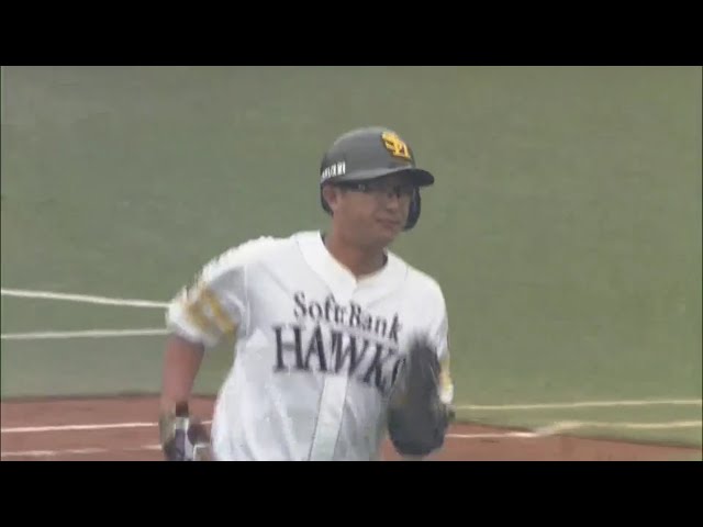【ファーム】ホークス・江川 レフトへソロホームランを放つ!! 2018/9/24 H-Bs(ファーム)