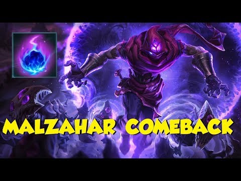 THE SEASON 8 CLIMB! Malzahar mid vs Zyra counter matchup commentary - League of Legends