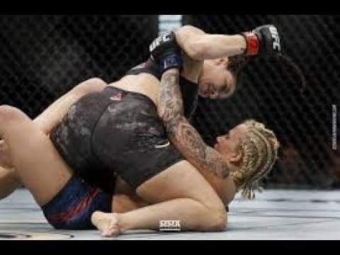 UFC 224: MACKENZIE DERN vs  AMANDA COOPER FINISH REACTION