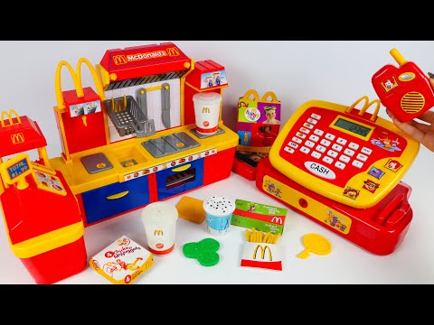 Toy asmr 🍔 McDonald&rsquo;s Style Toy Playset Compilation ASMR Satisfying with Unboxing | Review Toys