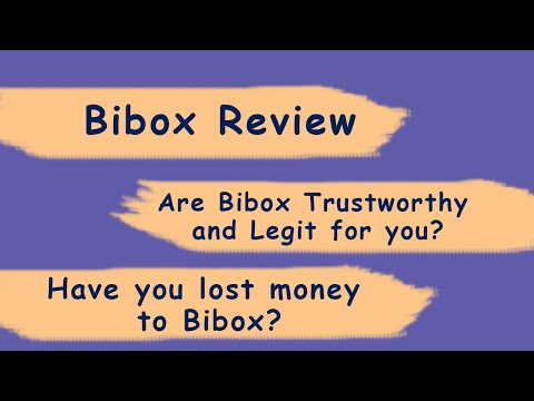 Bibox Review 2022, Are Bibox Trustworthy and Legit for you?-Have you lost money to Bibox?