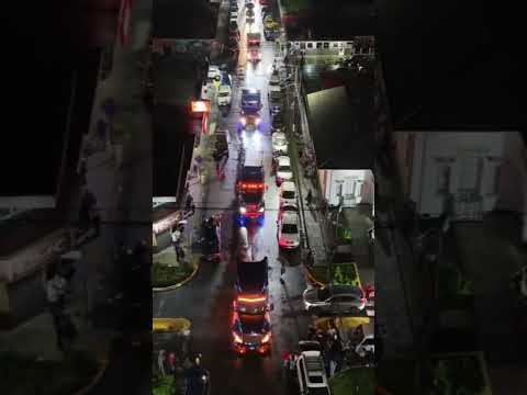 San Rafael de Oreamuno Cartago, desfile norturno, 18-10-26.