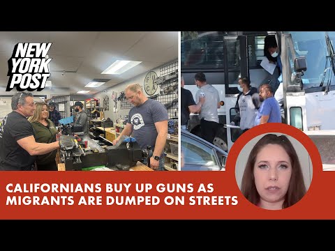Californians are buying up guns after Border Patrol starts dumping thousands of migrants on streets