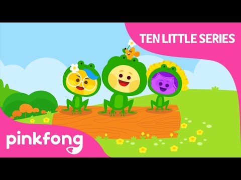 十匹の小さなカエル｜十匹の小さなシリーズ｜十まで数えて｜ピンポンのうた (Ten Little Frogs | Ten Little Series | Count to Ten | Pinkfong Songs for Children)