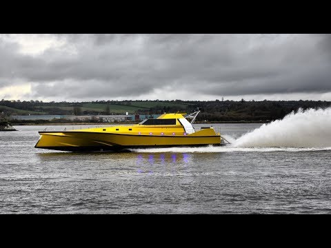 Thunder Child II, Day of re launch and speed trials