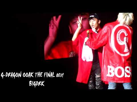 [fancam]0831 G-DRAGON OOAK THE FINAL kiyomi gd seungri [V.I.ver]