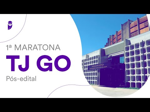 1ª Maratona TJ GO Pós-edital