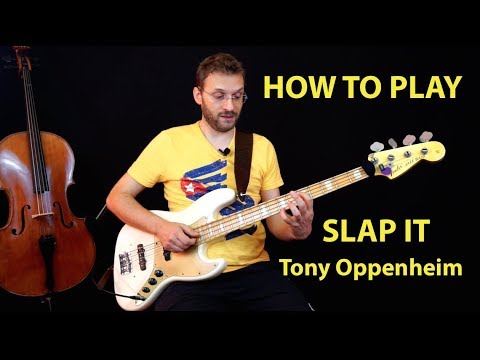 Come suonare Slap It (Tony Oppenheim) How to Play Bass Riff of the Day 156 ITA