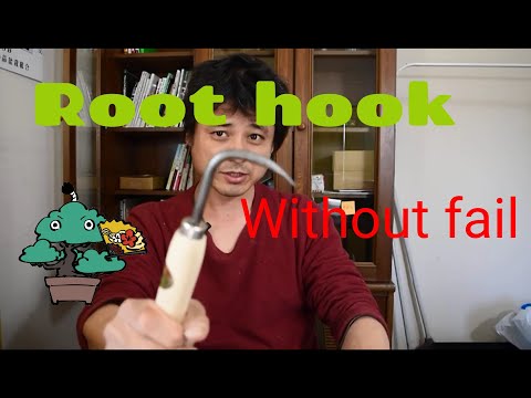 Choose your tools without fail 【root hook】Matsuyoshi Bonsai Academy
