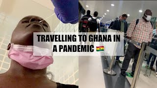 Travelling to Ghana in a Pandemic! - VLOG || Jazmine Abena