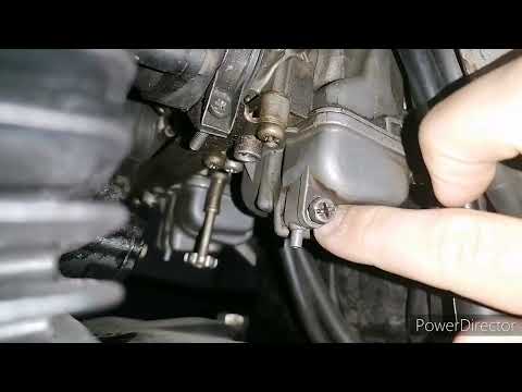 Ajustando mezcla aire gasolina, Suzuki GS 500