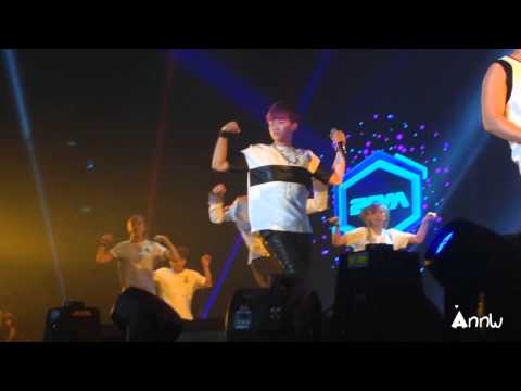141213 2PM [Taecyeon (택연) & Junho (준호)] & GOT7 [JB & Jr.] - Bounce at JYP NATION in BANGKOK 201