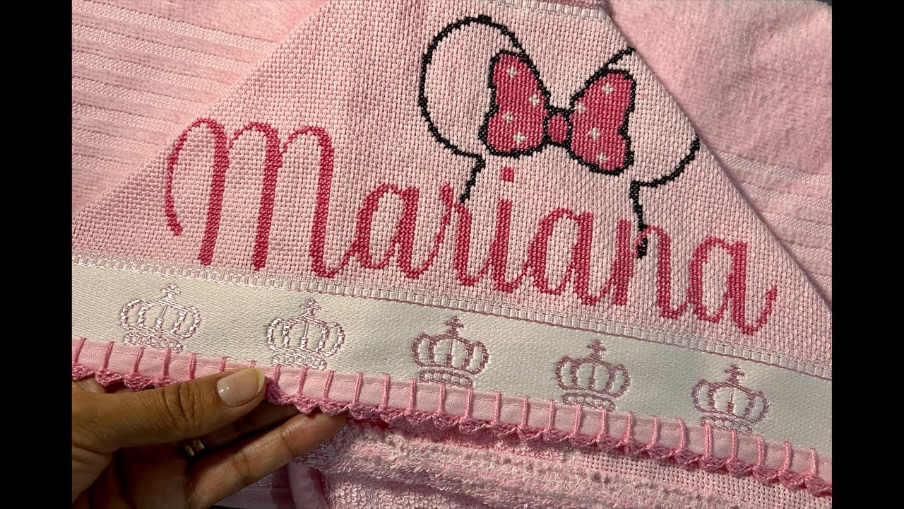 Como centralizar bordado em ponto cruz!