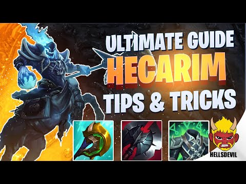 WILD RIFT ULTIMATE HECARIM GUIDE | TIPS & TRICKS | Guide & Build
