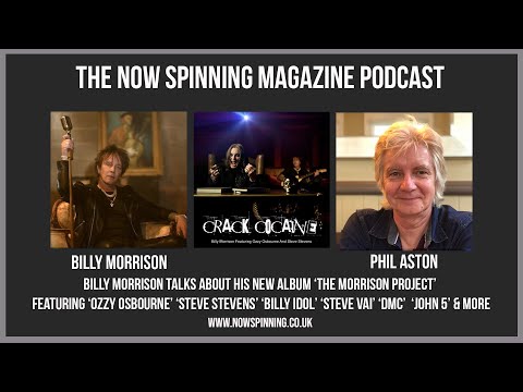 Billy Morrison Discusses his new album Featuring Ozzy Osbourne, Billy Idol, Steve Vai, And More