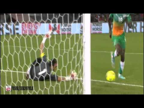 Egypte vs Ivory Coast 2-4 Highlights 14/01/2013