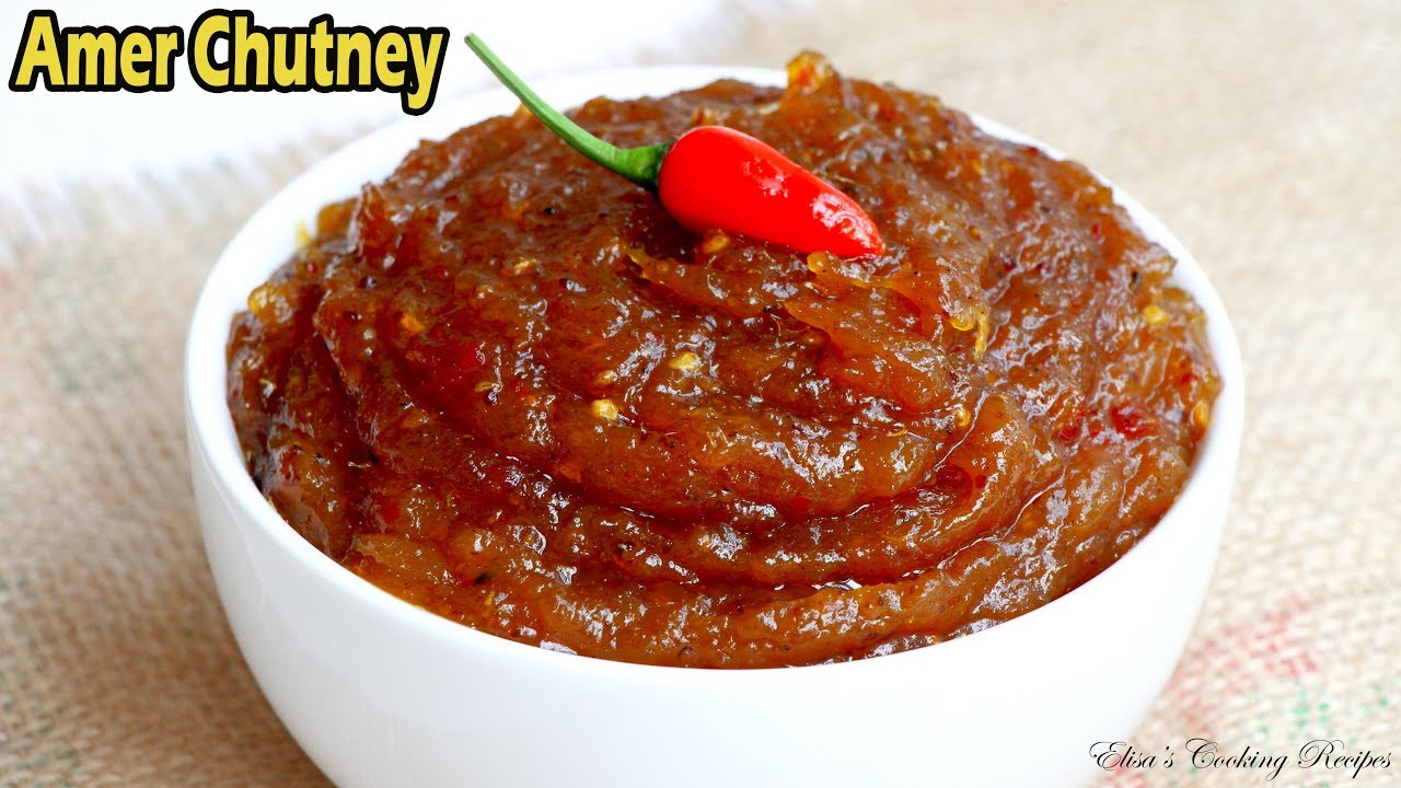 গাছের পাকা আম দিয়ে আমের চাটনি | Amer Chutney Recipe | Mango Chutney | Chutney Recipe