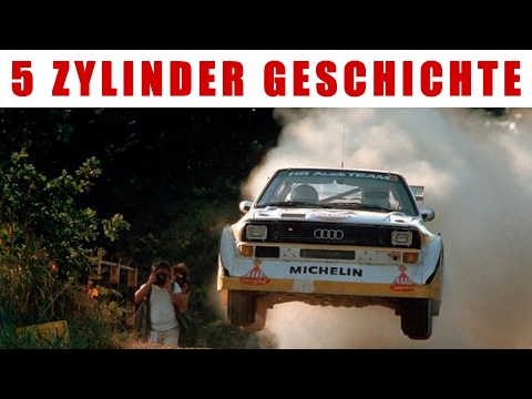 Die Geschichte des Audi 5 Zylinder Motors