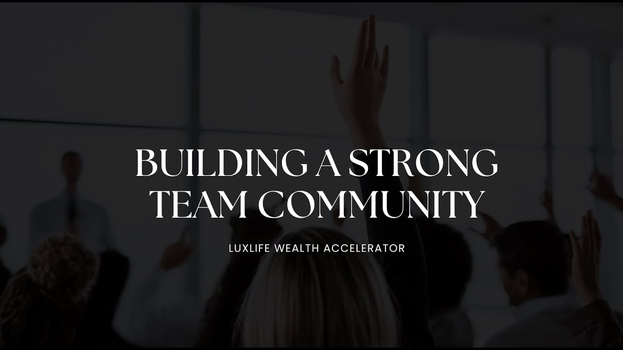 Building a Strong Team Community