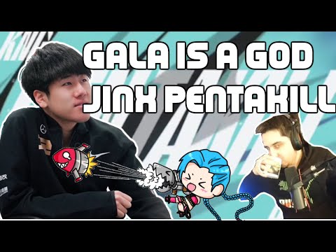 GALA BEST ADC IN THE WORLD PENTAKILL IWD LPL Co stream week 6 day 5