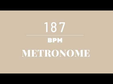 187 BPM Metronome