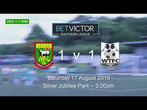 Hendon 1 v Wimborne Town 1 HIGHLIGHTS 17 Aug 2019